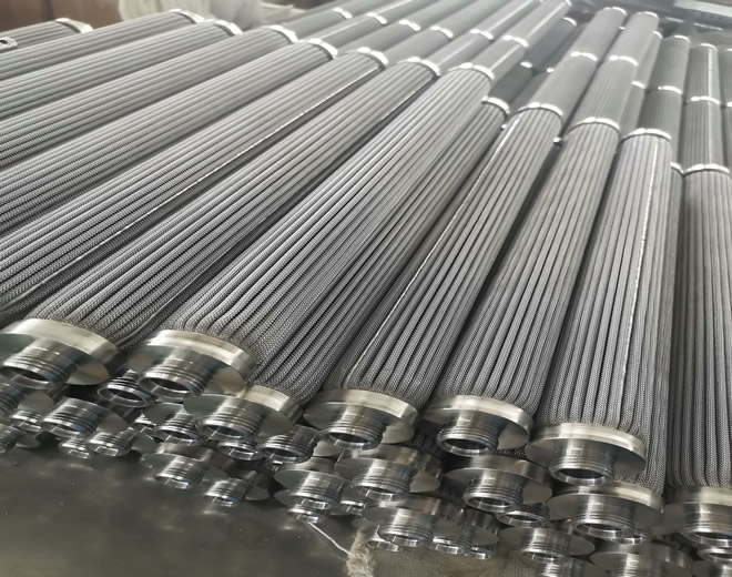 Stainless Steel Sintered Felt Filter Element