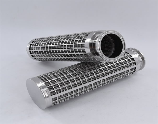 Stainless Steel Synthetic Fiber Melt Filter Element