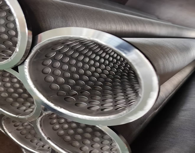 High-Temperature Dust Removal Sintered Mesh Filter Cartridge