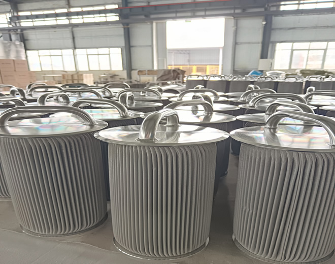 Stainless Steel Pleated Filter Cartridge with Handle