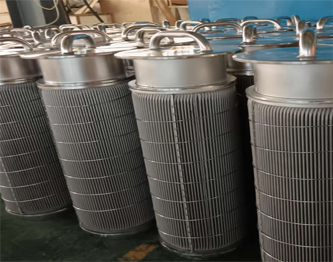 Stainless Steel Pleated Filter Cartridge with Handle