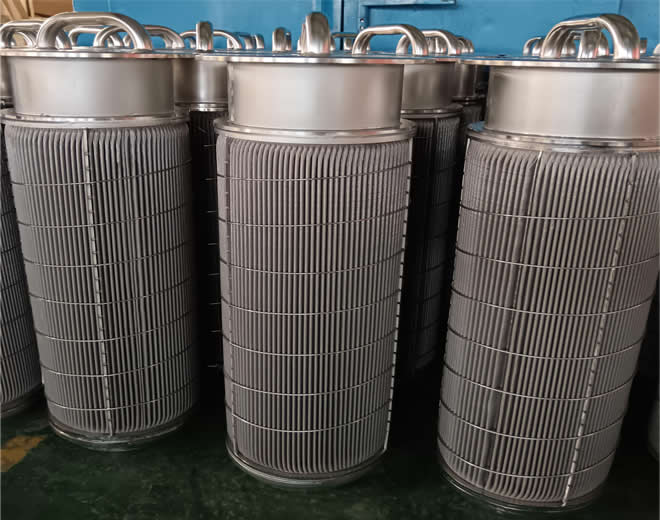 Stainless Steel Pleated Filter Cartridge with Handle
