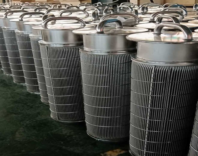Stainless Steel Pleated Filter Cartridge with Handle