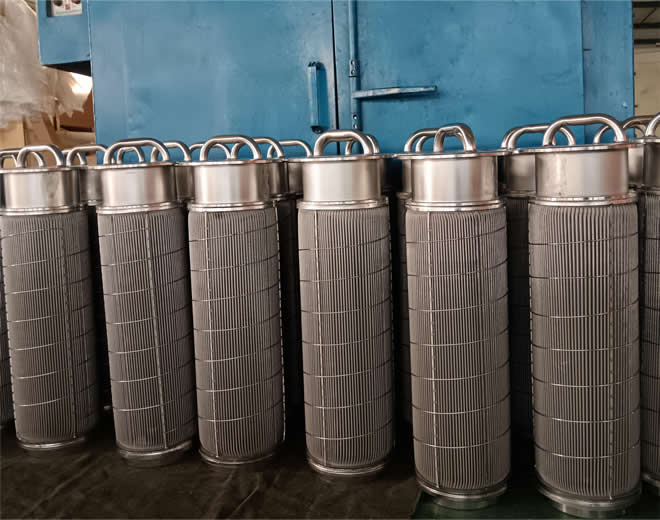 Stainless Steel Pleated Filter Cartridge with Handle