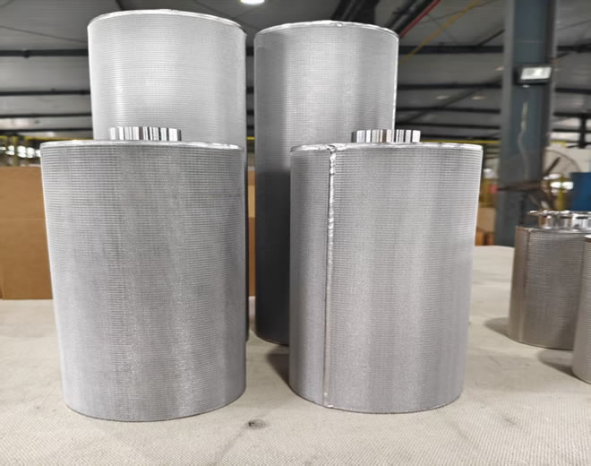 Pharmaceutical Sintered Wire Mesh Filter Cartridge