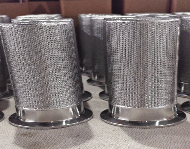 Pharmaceutical Sintered Wire Mesh Filter Cartridge