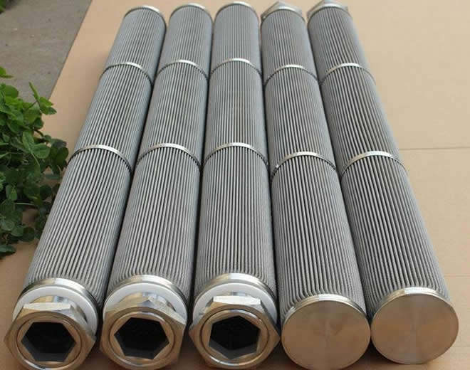 High-Temperature Sintered Felt Filter Cartridge