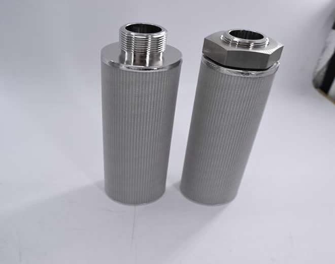 Hydraulic Oil Sintered Wire Mesh Filter Cartridge