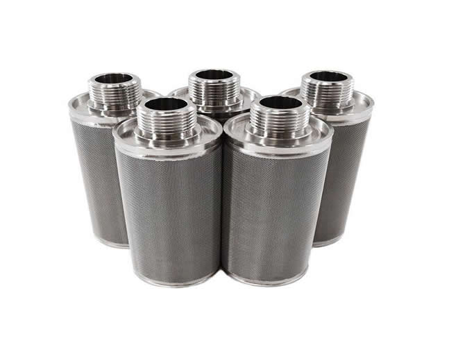 Hydraulic Oil Sintered Wire Mesh Filter Cartridge