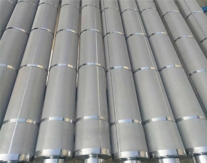 Stainless Steel Sectionally Sintered Mesh Filter Cartridge