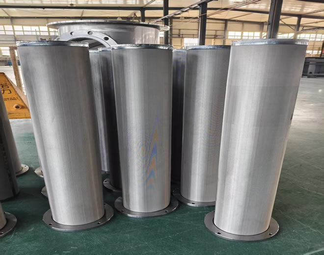 Stainless Steel Sectionally Sintered Mesh Filter Cartridge