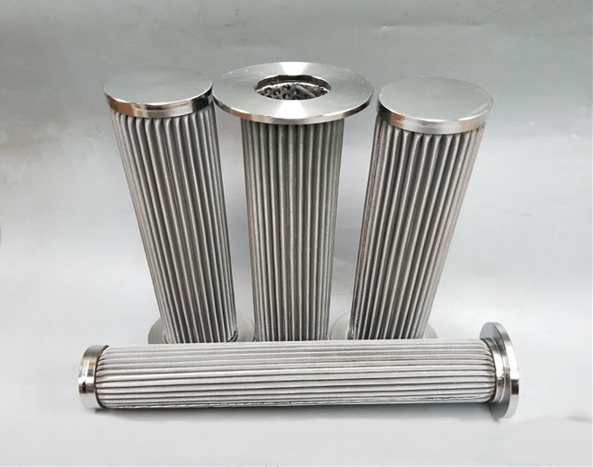 Porous Metal Fiber Sintered Filter Element