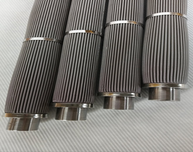 Porous Metal Fiber Sintered Filter Element