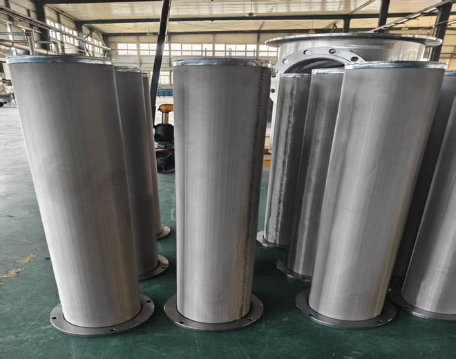 Gas Filtration Stainless Steel Sintered Filter Element