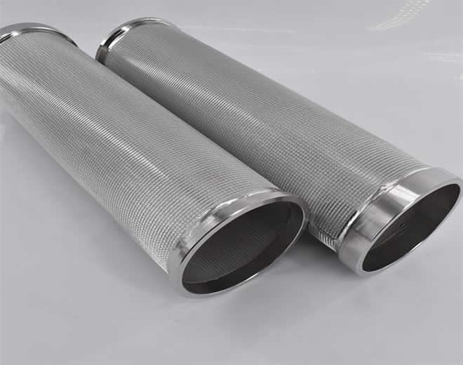Gas Stainless Steel Sintered Mesh Filter Cartridge