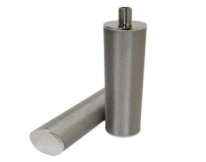 Gas Stainless Steel Sintered Mesh Filter Cartridge