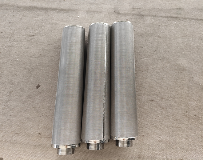 Dual Protective Wire Mesh Sintered Felt Fil