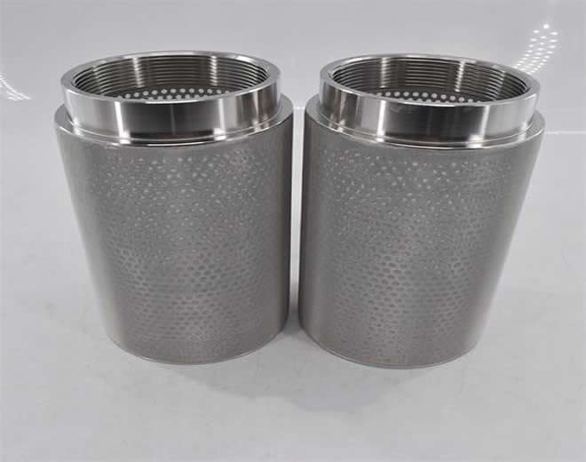 Nitric Acid Stainless Steel Sintered Mesh Filter Cartridge