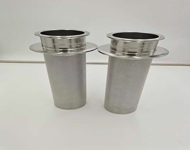 Stainless Steel Backwash Filter Cartridge / Clean-in-Place (CIP) Filter Cartridge