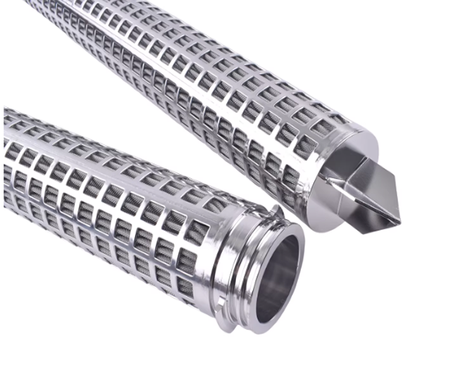 Stainless Steel Hinged (Fin-End) Pleated Filter Cartridge